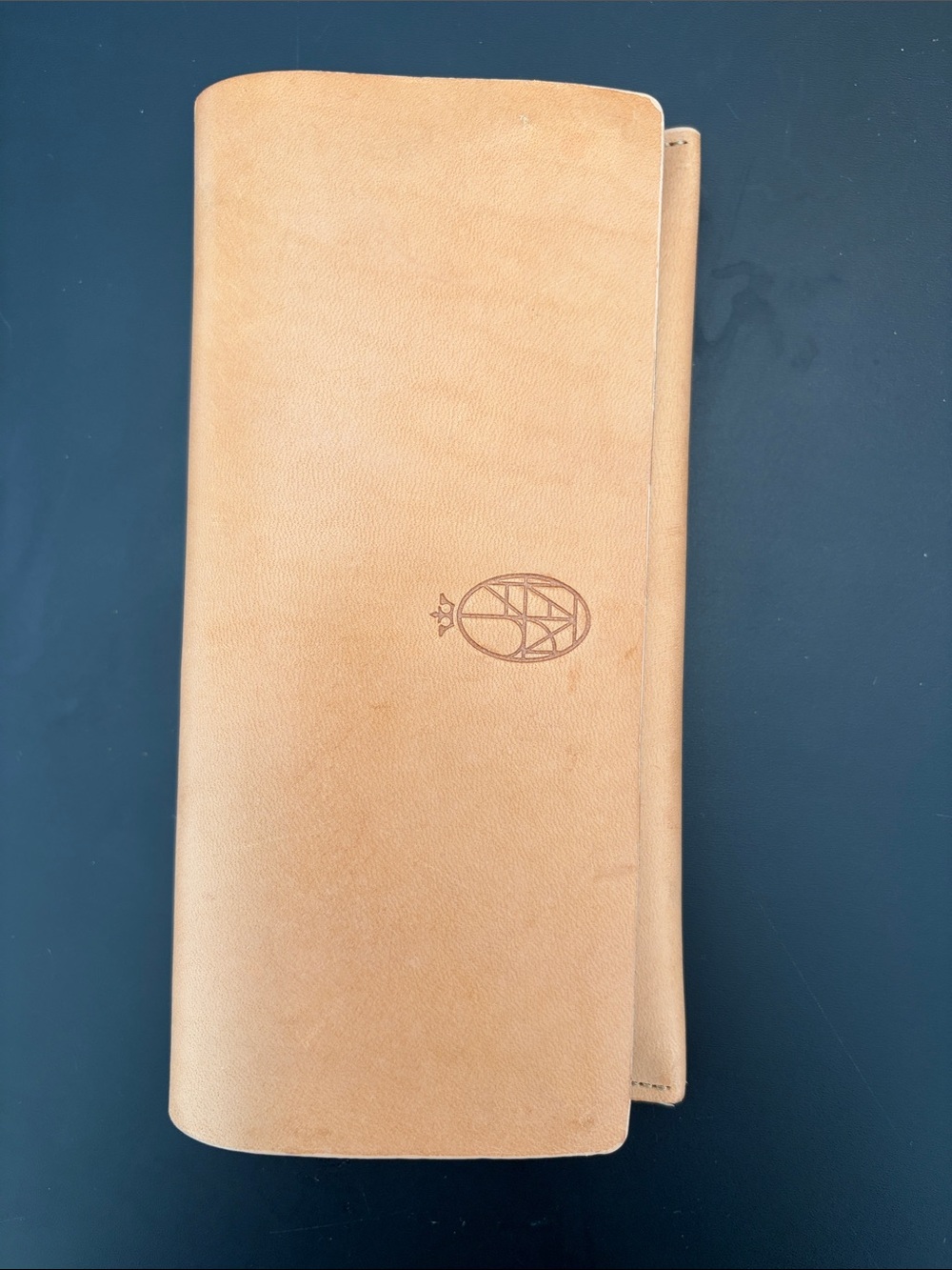 Tan Leather Key & Card Organizer